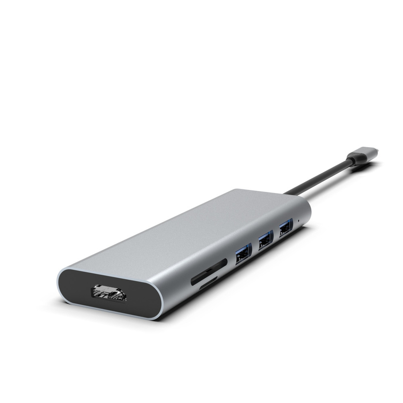 High Speed USB-C Hub adapter with USB 3.0 HDMI PD Charging Custom Logo Available for