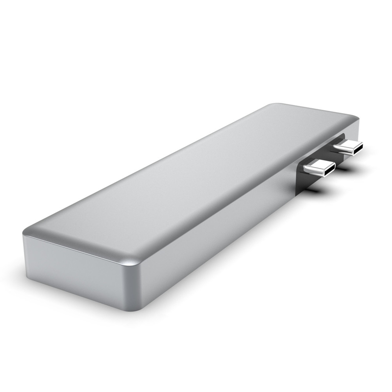 Custom dual usb c Hub adapter Dock 6-in-1 HDTV Dock Customizable USB Hubs for mackbook