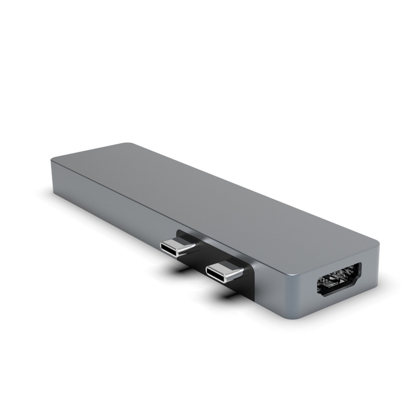 USB-C Hub 7-in-2 Compatible with Thunderbolt 3 USB C Port 4K HDMI for Mackbook MacBook Pro