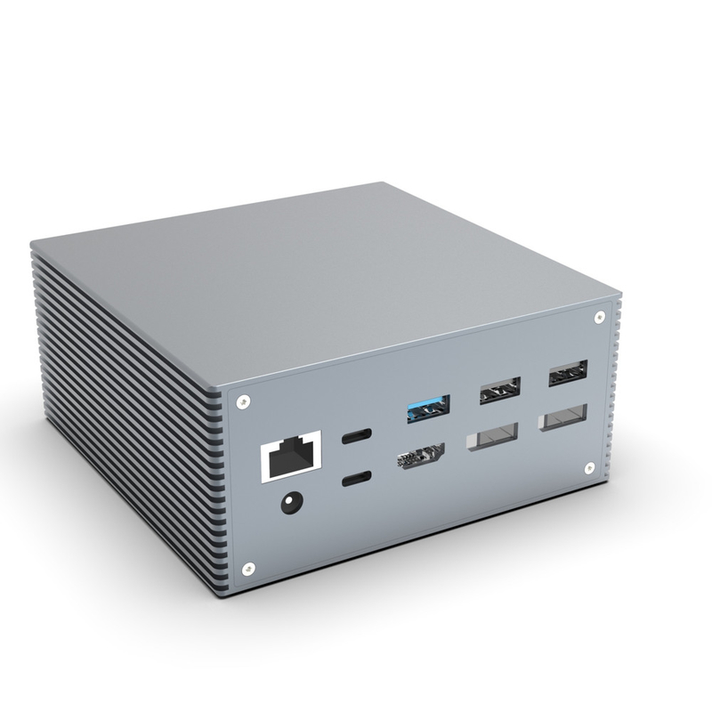 16 In 1 Thunderbolt 4 Docking Station 3 Monitors Mac USB 3.0 Universal Laptop DP USB C With DC Power Supply