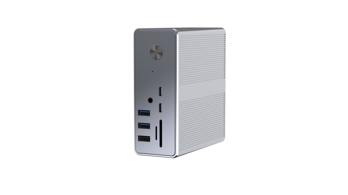 15-In-1 Displayport USB Docking Station Dual Usb C 4k For For MacBook & Windows
