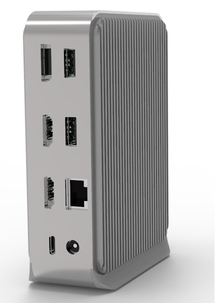 14-Port Usb-C Docking Station 65w Chromebook Certified  Triple 4K Monitors 3.5mm Audio Jack For Laptops