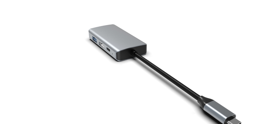 All In One HDD 4 In 1 Usb C 4 In 1 Multiport Adapter Hub Expansion Laptop Docking Station Type C To HDMI USB 3.0 PD