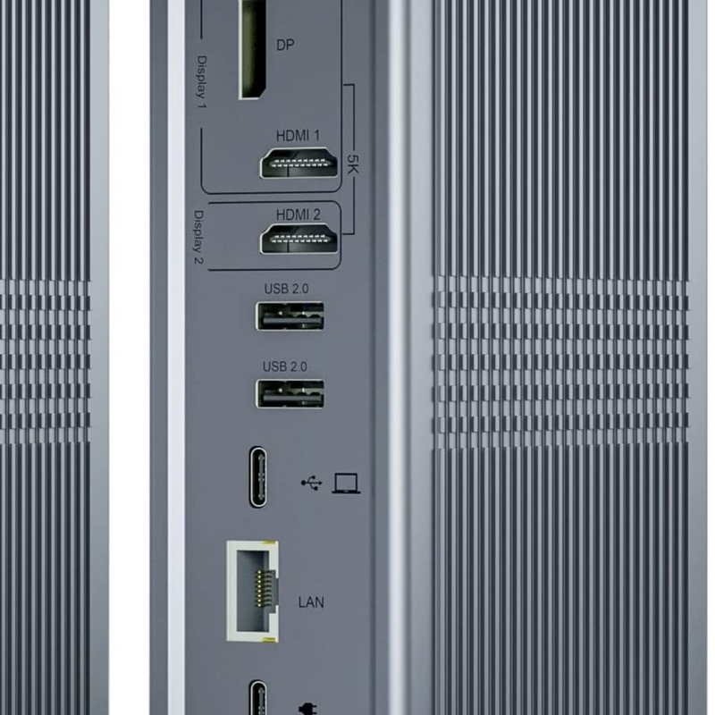 18 In 1 Thunderbolt USB C Docking Station Multi Usb Hub DisplayLink 4K HDMI