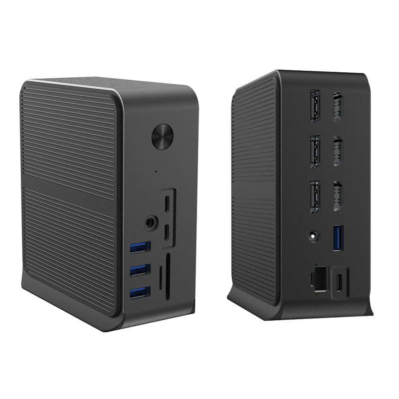 12 In 1 USB C HUB Docking Station With Multiple Usb C Ports USB Type C 4K RJ45 VGA USB Hubs Adapter