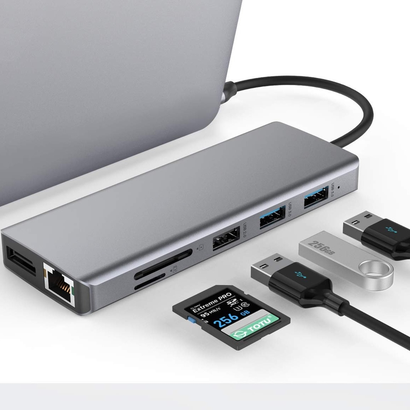USB A Type C Hdmi Usb Hub With 5Gbps Transfer Speed And Power Supply