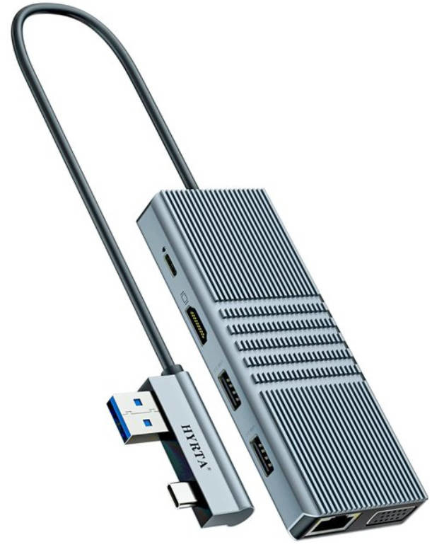 11 IN 2 USB C Hub PD 3.0 HDMI Display Link Technology Surface Pro 7 Hub Docking Station