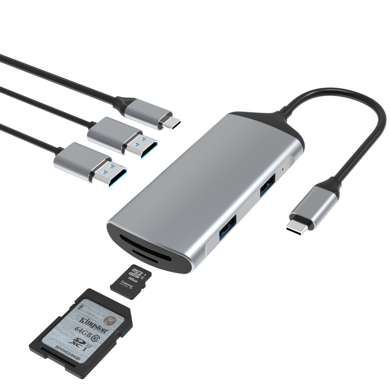 10/100/1000 Mbps Ethernet USB C Adapter Compatible with Windows/ MacOS/ Android/ Linux Up To 10Gbps Data Transfer Speed