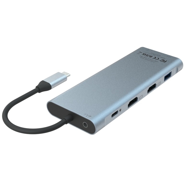 11-in-1 USB Type C Multifunctional Hub Adapter For Laptop And Mobile Phone