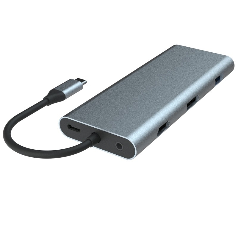 Macbook Pro USB-A Adapter Hdmi Usb C With Plug And Play 5V/1A Power Output