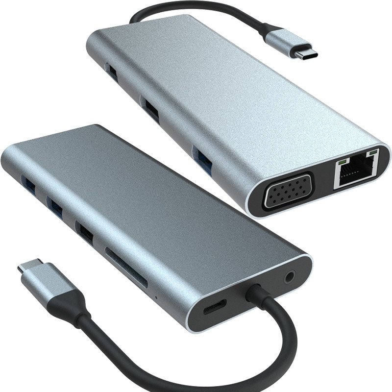 Macbook Pro USB-A Adapter Hdmi Usb C With Plug And Play 5V/1A Power Output