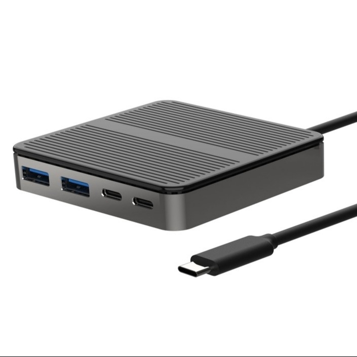 Power Type C To Usb Adapter Square USB 3.0/2.0 Hub Data Transfer And Connectivity For Laptop Pc Computer