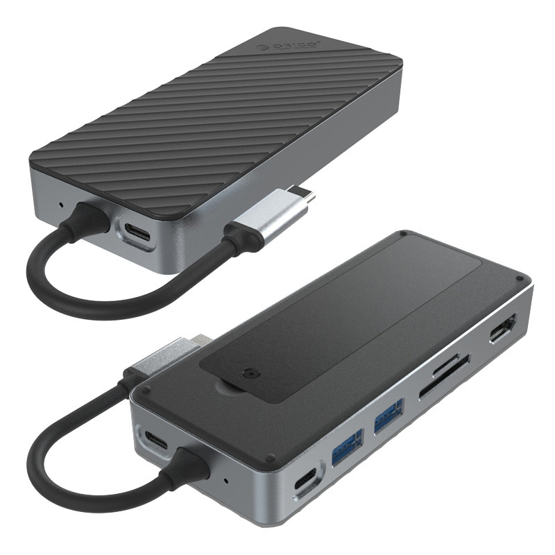 Displaylink Thunderbolt Dock USB C Docking Station With Magnetic Case 10Gbps Transmission Rate For NVMe SSDs