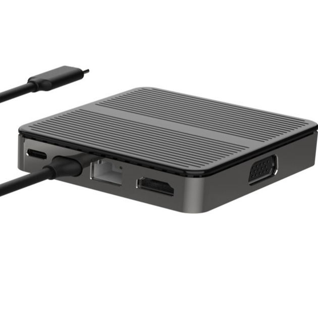 Square Black USB C To USB Adapter Mac 6 In 1 Usb C To Usb A Hub Adapter OTG Adapter