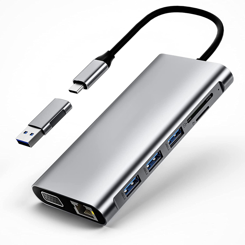 USB 3.0 Hub Extension Type A Male To Female Data Cord With USB C Hub Power Extra Long