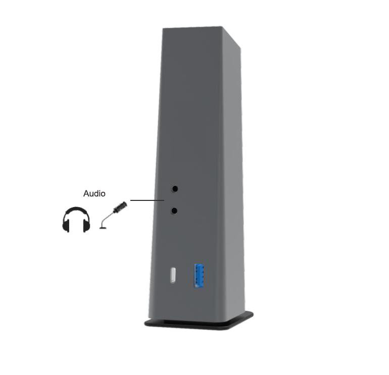 Usb C 4k Hdmi  Docking Station With Power Delivery USB Type-C 4K Ethernet RJ45 Docking Station