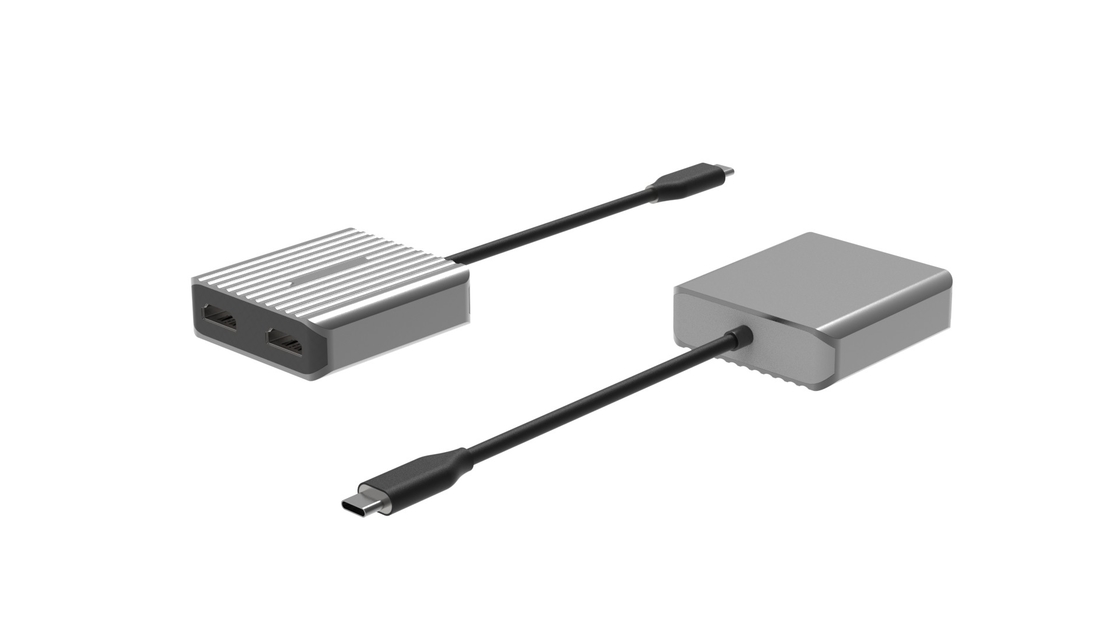 High Speed Hdmi To Usb A Adapter Usbc 2 HDMI 8K 4K Dual Mirror Portable