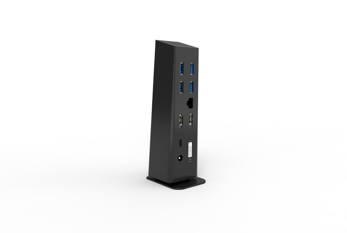 Thunderbolt Portable Docking Station For Laptop Computer Integrated Cable USB3.0 Hub Docking Station