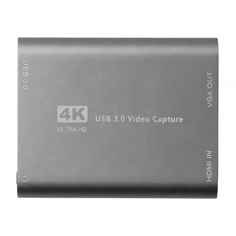 USB 3.0 HDMI Video Capture DVR Card Box With Mic VGA Loop Out For Computer Camera Xbox