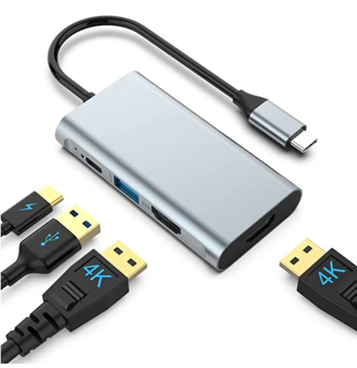 Data Transfer Speed Up To 5/10Gbps Thunderbolt Laptop Connection With 85/100W Power Delivery For Powerful Performanc