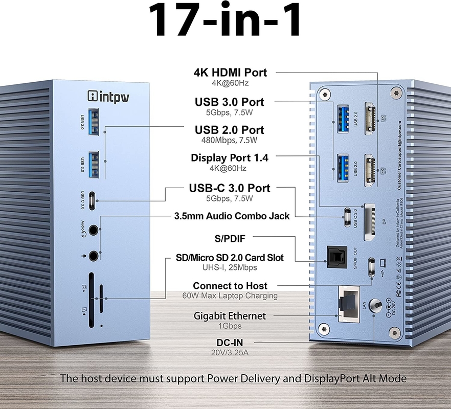 High Compatibility USB C Adapter for Windows 8K Display with OEM Support and 1K Display Support