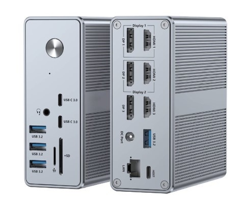 High Compatibility USB C Adapter for Windows 8K Display with OEM Support and 1K Display Support