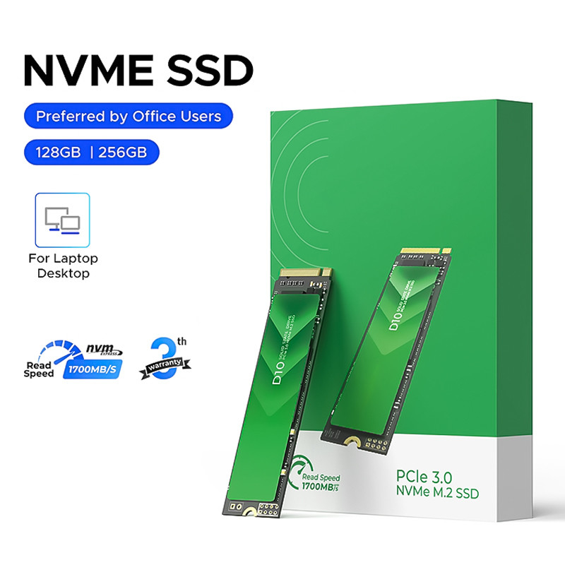 High Speed PCIe 3.0 Interface M.2 SSD with 128GB Capacity and SATA 6Gb/s Controller