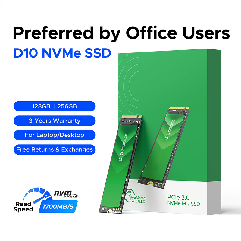 High Speed PCIe 3.0 Interface M.2 SSD with 128GB Capacity and SATA 6Gb/s Controller
