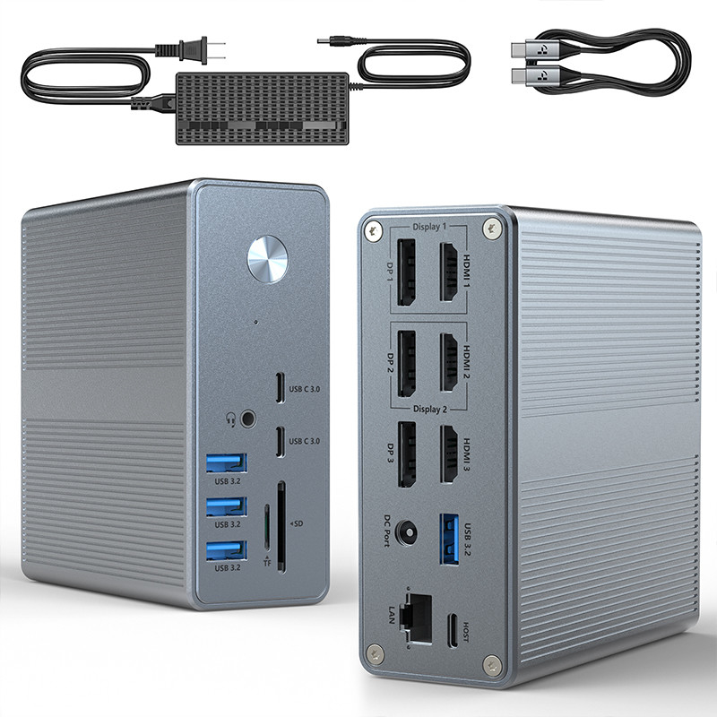 High Compatibility USB C Adapter for Windows 8K Display with OEM Support and 1K Display Support