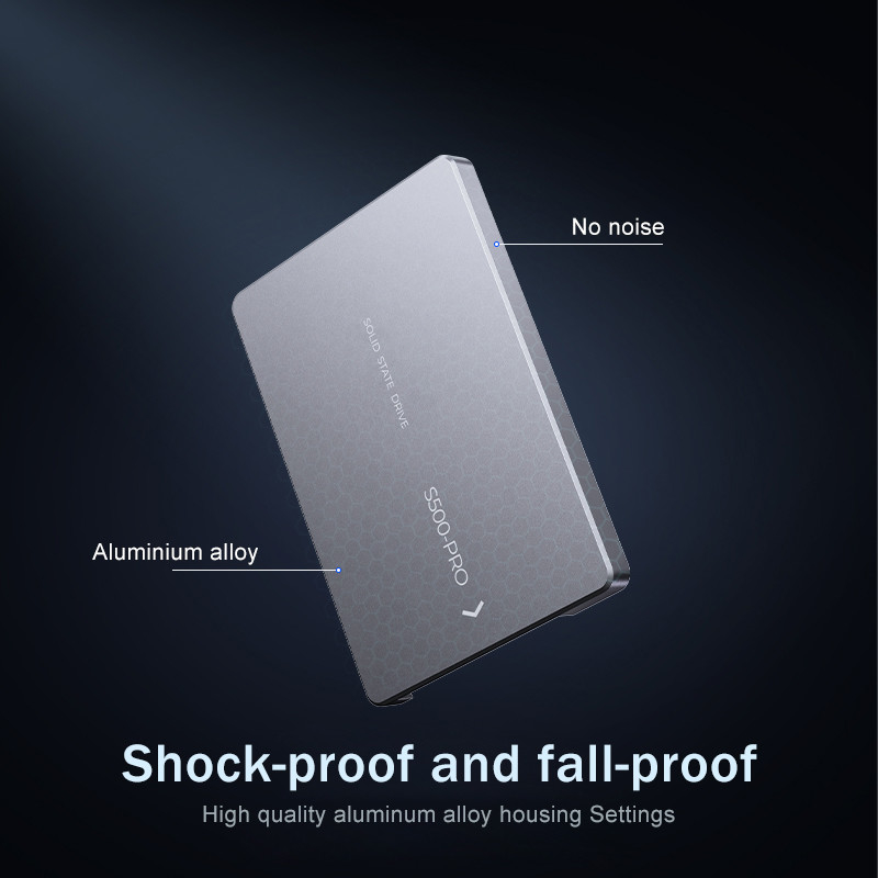 UP To 4TB SSD Shock Resistance 350G At 0.5ms 0°C To 55°C Shock Resistant