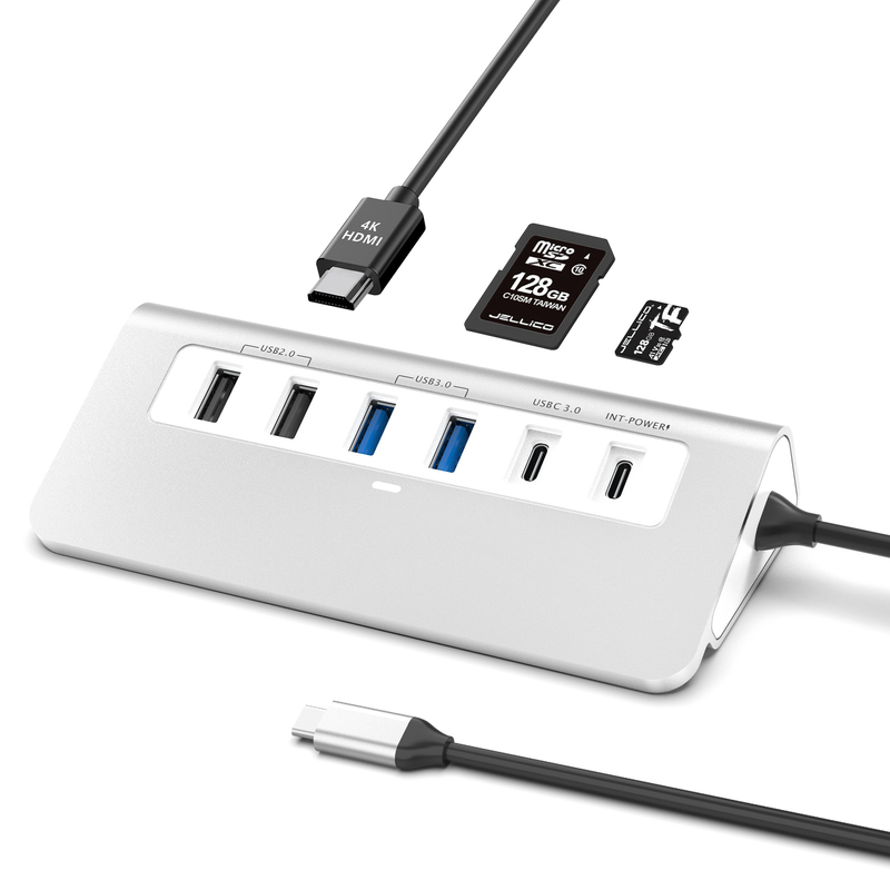 Additional Features 9 in 1 USB-C Docking Station with User Manual and Compact Design Included