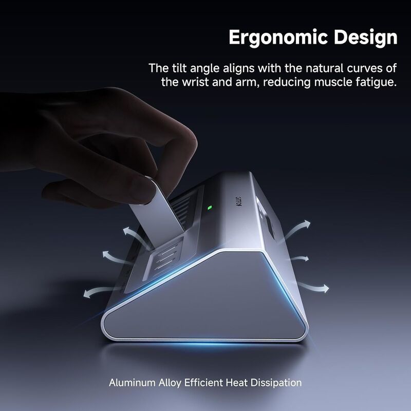 13-in-1 USB C Hub with 10Gbps Ultra-Fast Data Transfer and 65W Dedicated DC Power