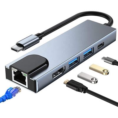 USB C Adapter 13 in 1 4K HDMI Hub Type C to HDMI 4K USB 3.0 2.0   PD Charging Converter