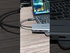 RU17A-H2V  12 in 1 mini docking station